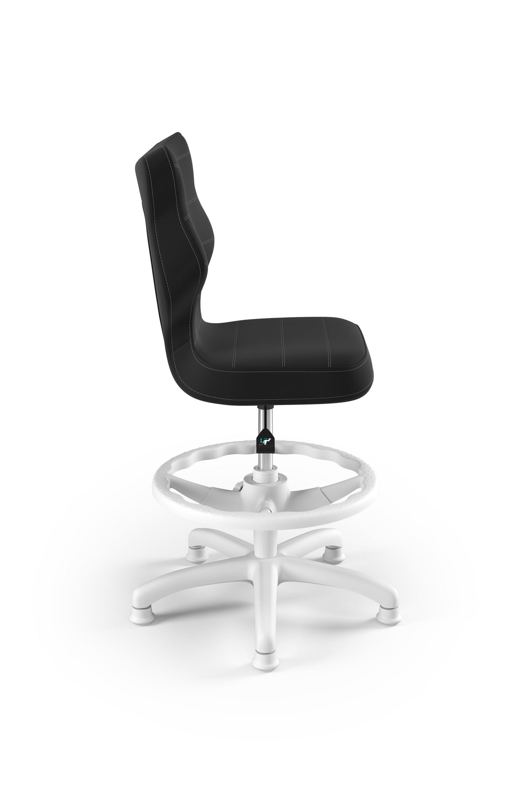 KINDERSTUHL Petit mit Fußstütze - Anthrazit, Textil (66/96/66cm) - RAUMHIRSCH FURNITURE