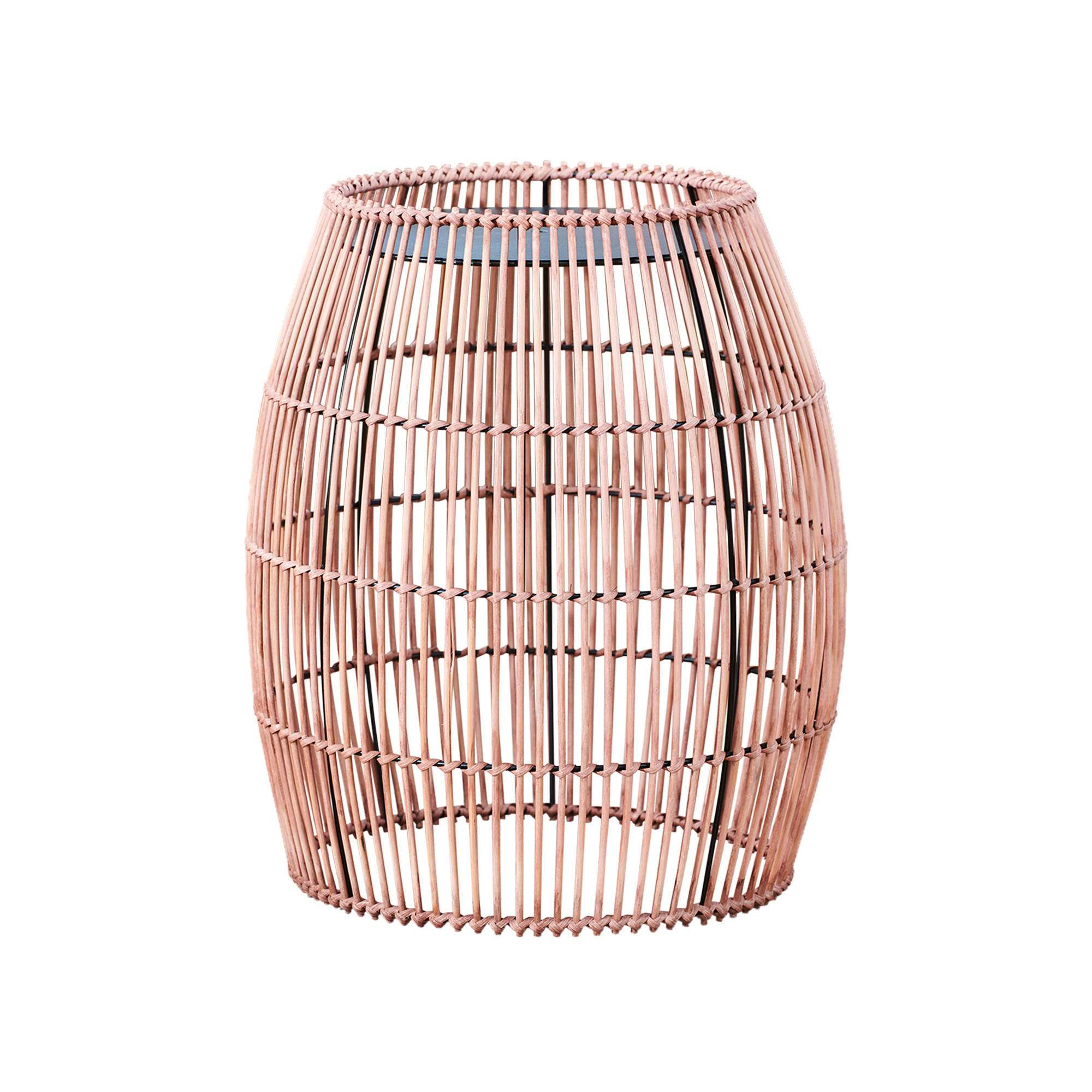 GARTEN-BEISTELLTISCH Braun - Braun, Metall (51.4/42.5/51.4cm) - Teamson Home