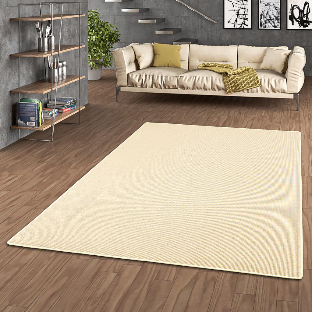 Thumbnail - Snapstyle Sisal, Ecru, Textil, 200x250 cm, Teppiche & Böden, Teppiche, Flachgewebe-Teppiche