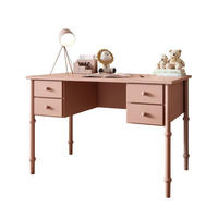 KINDERSCHREIBTISCH BABUSHKA, Natürlich Rosa - Rosa, Holzwerkstoff (113/75/65cm)