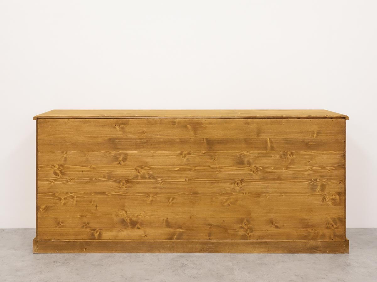 KOMMODE aus Massivholz CHARLOTTE 2 - Hellbraun, Holz (200/90/50cm) - Seart