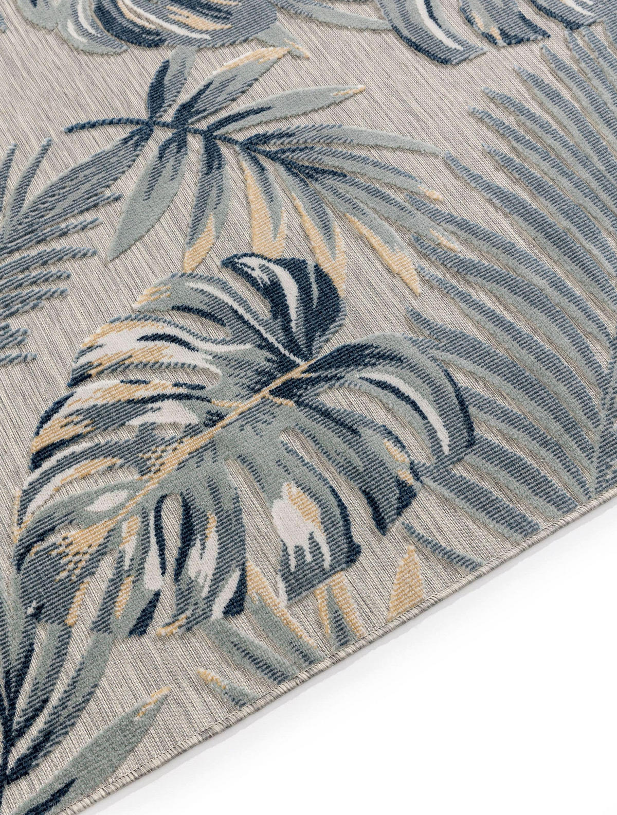 OUTDOORTEPPICH Flora Multicolor 120x170 cm - Beige, Kunststoff (120/170cm) - benuta