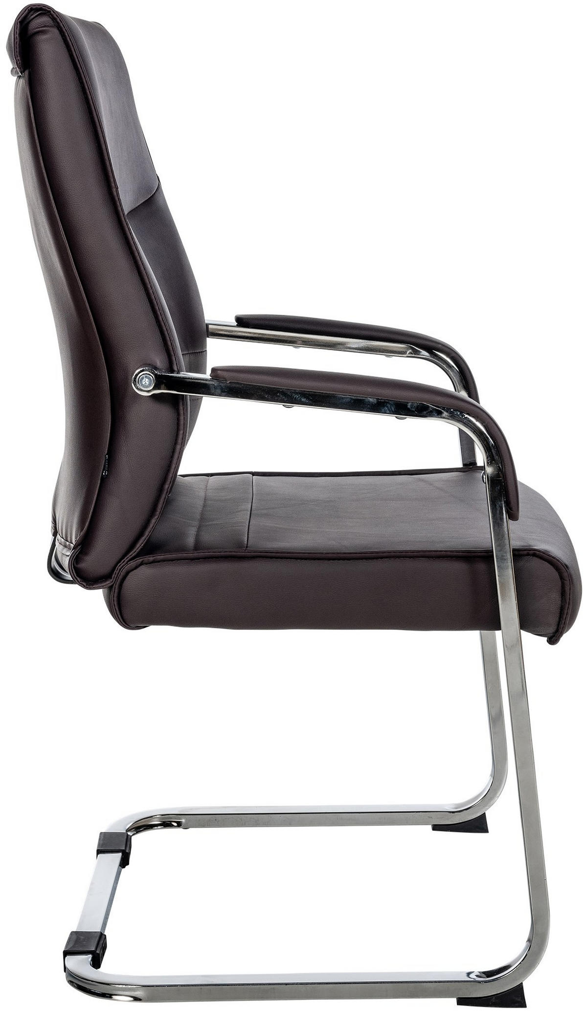 SCHWINGSTUHL Lederlook Braun - Braun, Textil/Metall (55/88/60cm) - CLP