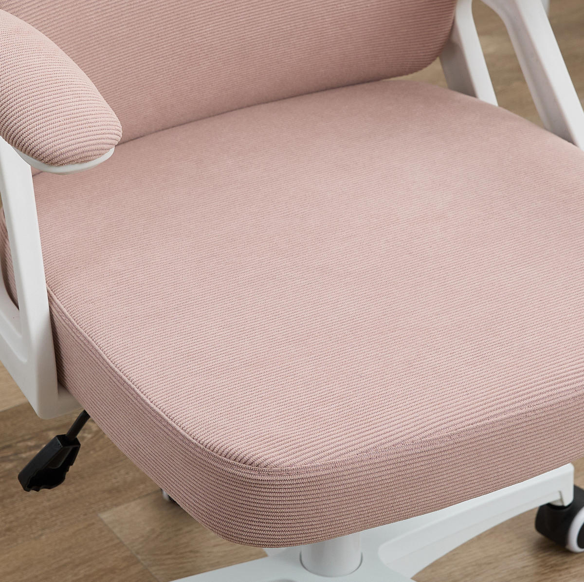 BÜROSTUHL mit Netzrücken höhenverstellbar Pink - Pink, Kunststoff (65/108/58cm) - Meubliv
