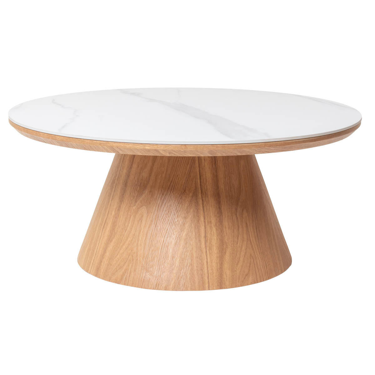 Giga Meubel Couchtisch Braun 80x35x80 cm