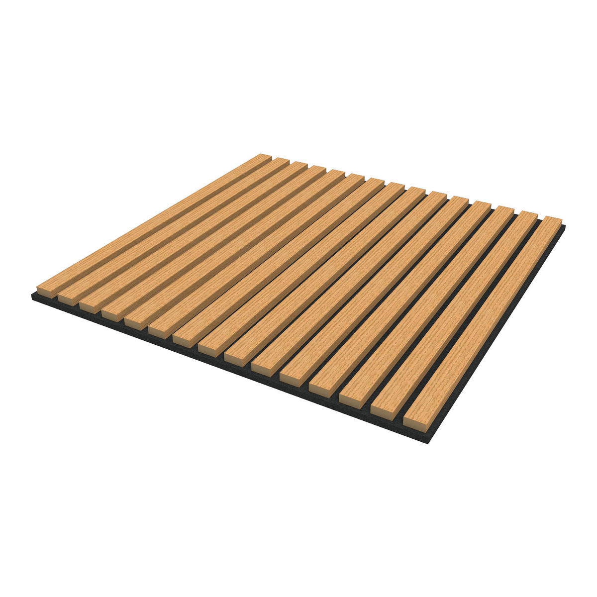 AKUSTICKÝ SET STĚNOVÝCH PANELŮ Vang 4 KS II - Sonoma dub, kompozitní dřevo/plast (60/60/2.1cm) - NEU.HOLZ