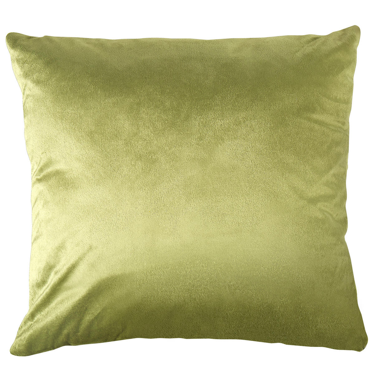 DEKOKISSEN 2er-Set Olivgrün 43/43 cm Narcissus - Olivgrün, Textil (43/43cm) - Beliani
