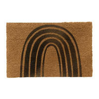 ROHOŽ - světle hnědá, textil/plast (80/50cm) - Relaxdays