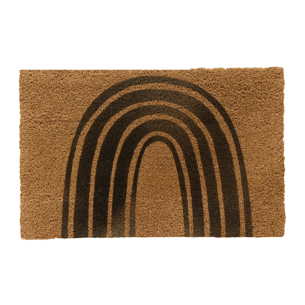 ROHOŽ - světle hnědá, textil/plast (80/50cm) - Relaxdays