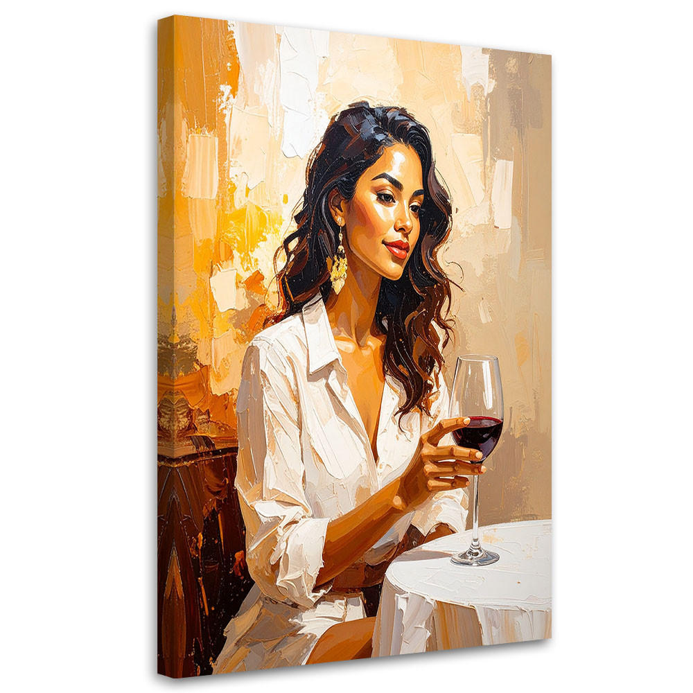 Feeby Leinwandbild Beige 30x45 cm