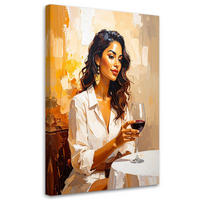 LEINWANDBILD Menschen & Charaktere 70x100cm - Beige, Textil (70/100cm) - Feeby