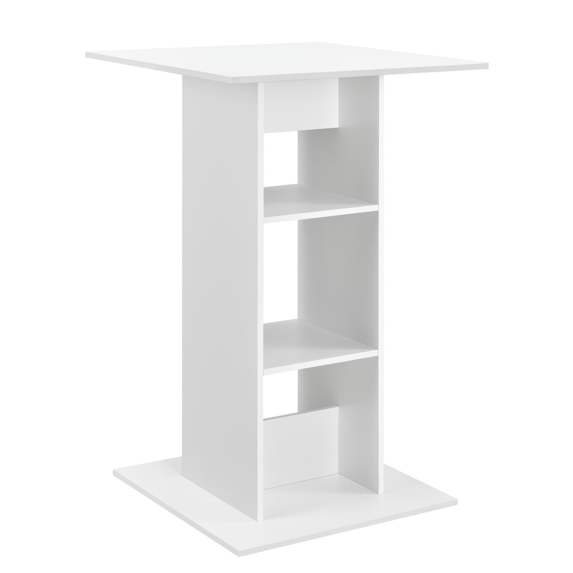 BARTISCH Visby - Weiß, Holzwerkstoff (70/110/70cm) - [en.casa]