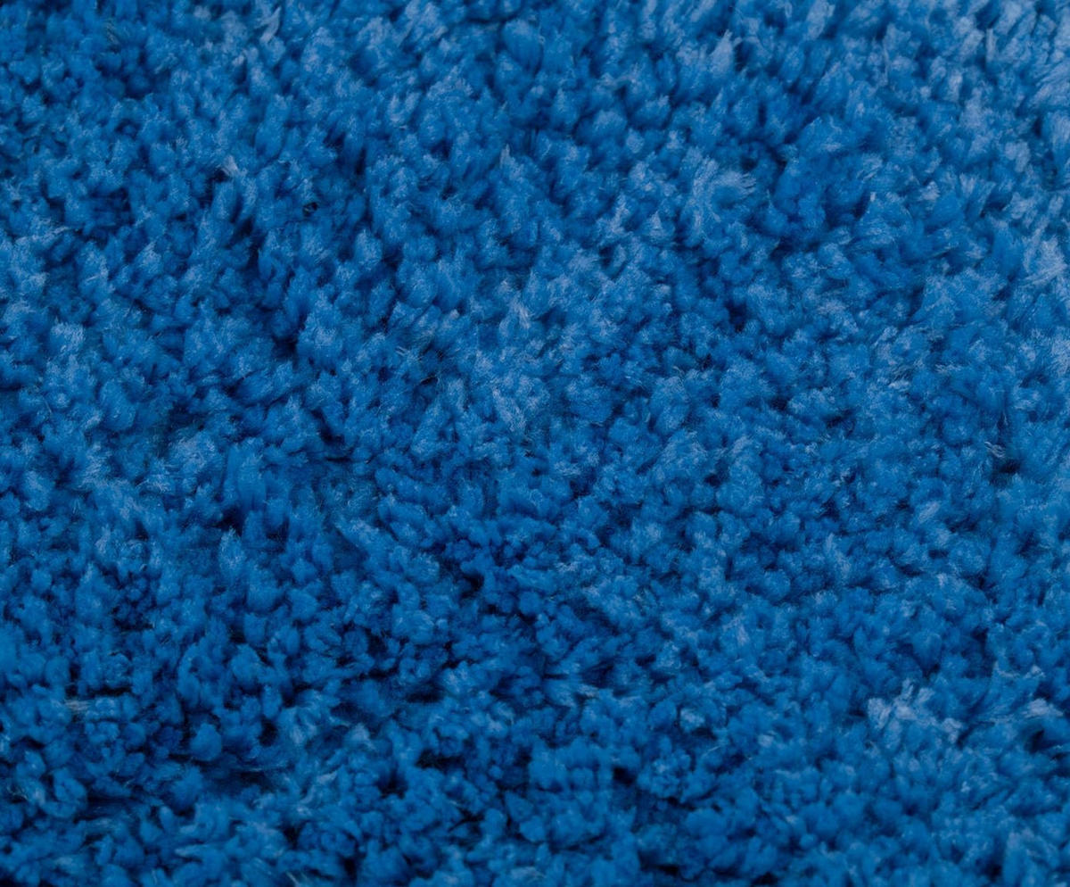 BADTEPPICH Deluxe TAUBENBLAU 70X120CM - Blau, Textil (120/70cm)