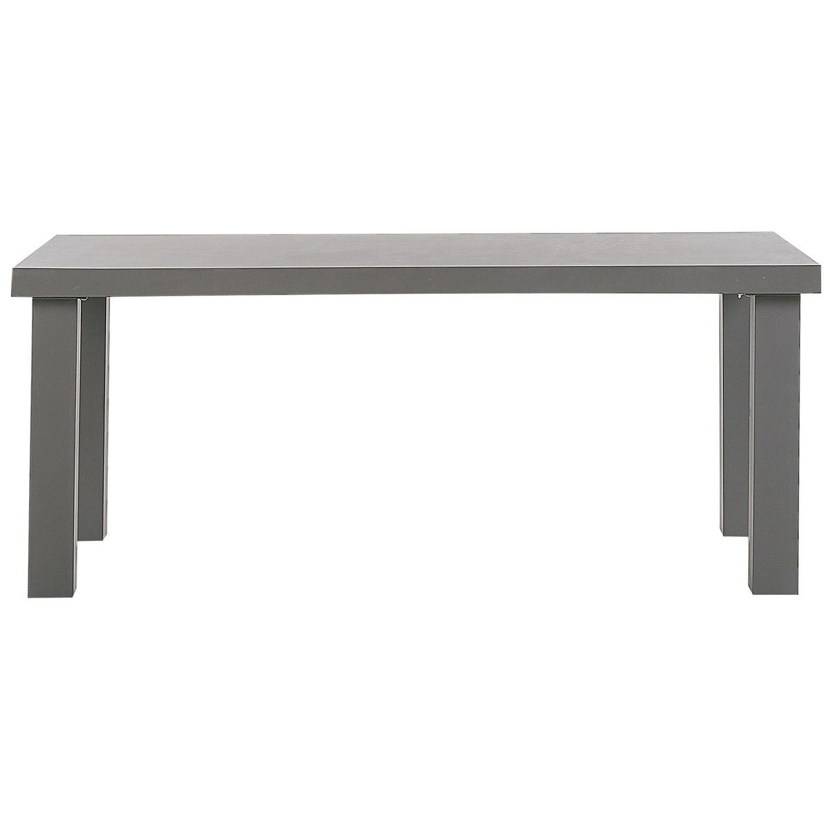 GARTENMÖBEL SET 6-Sitzer Beton grau Taranto - Grau, Stein - Beliani