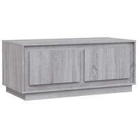 COUCHTISCH Grau Sonoma 102x50x44 cm Holzwerkstoff - Grau, Holzwerkstoff (102/50/44cm) - furnicato