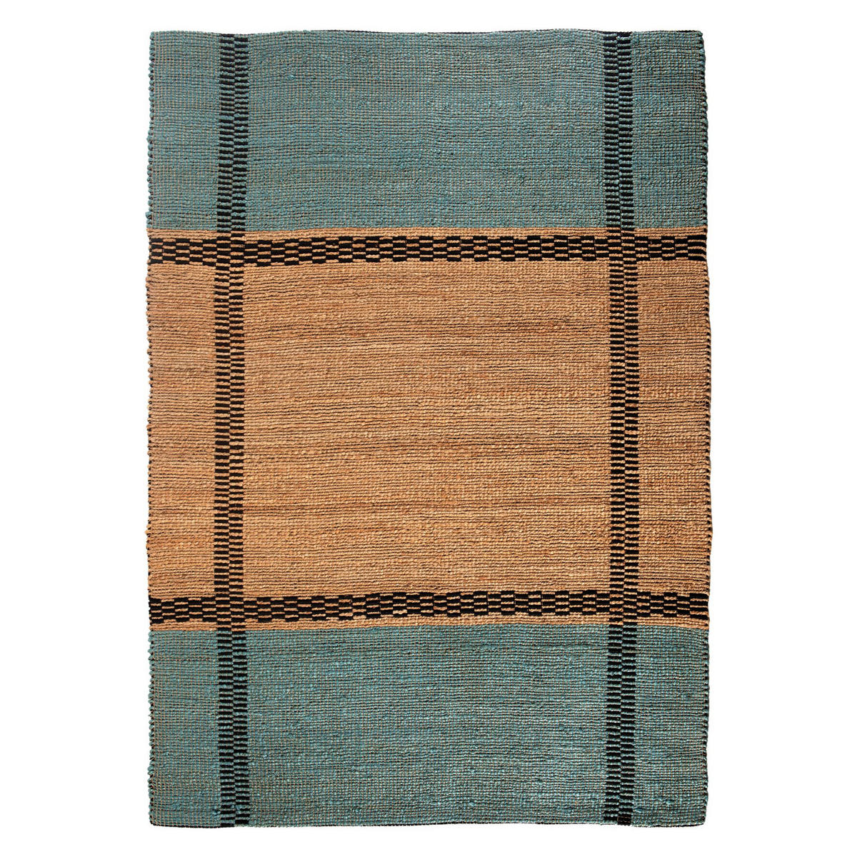 TEPPICH Eden quarzgrau 160 x 230 cm - Blau, Textil (160/230cm) - Vivaraise