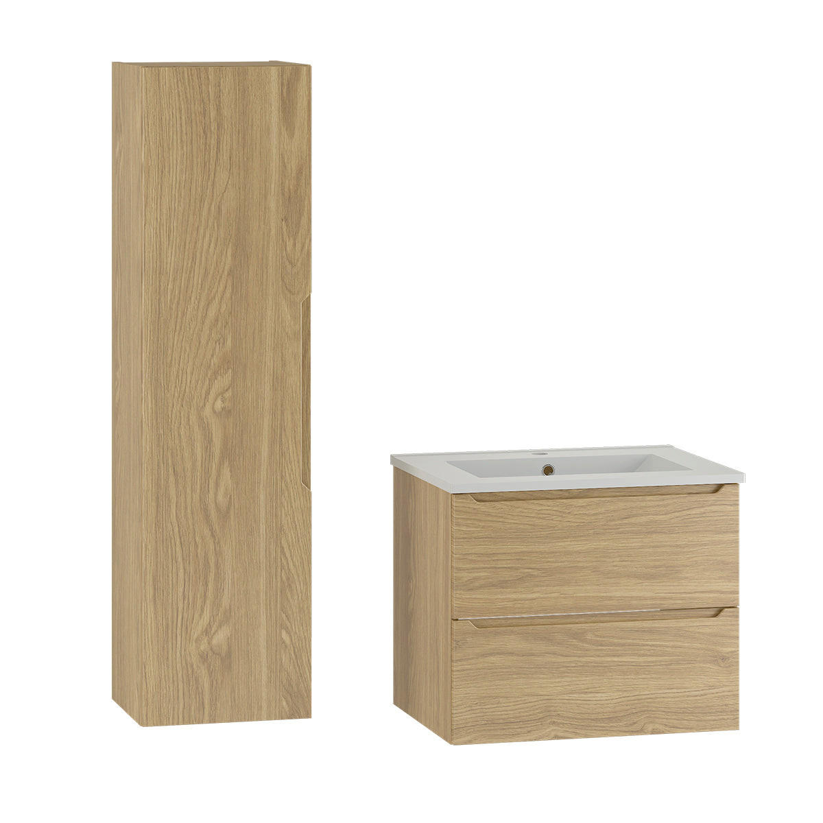 Petits-meubles KOUPELNOVÝ NÁBYTEK 60cm Viggo 2er-Set Dřevo