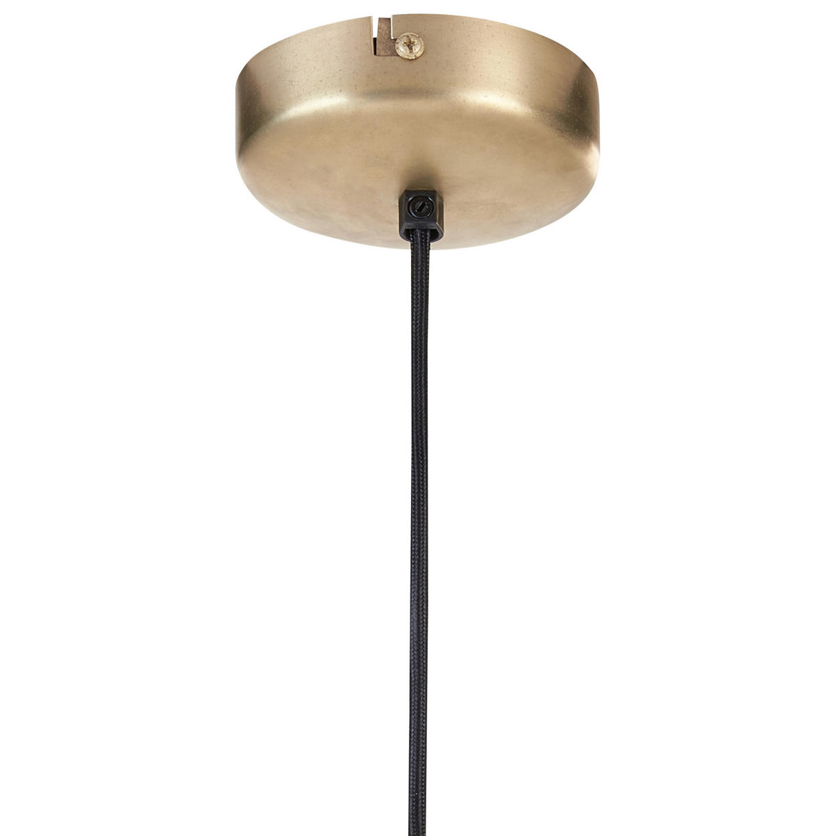 HÄNGELEUCHTE Palar 50/50/190 cm - Messingfarben, Metall (50/50/190cm) - Beliani
