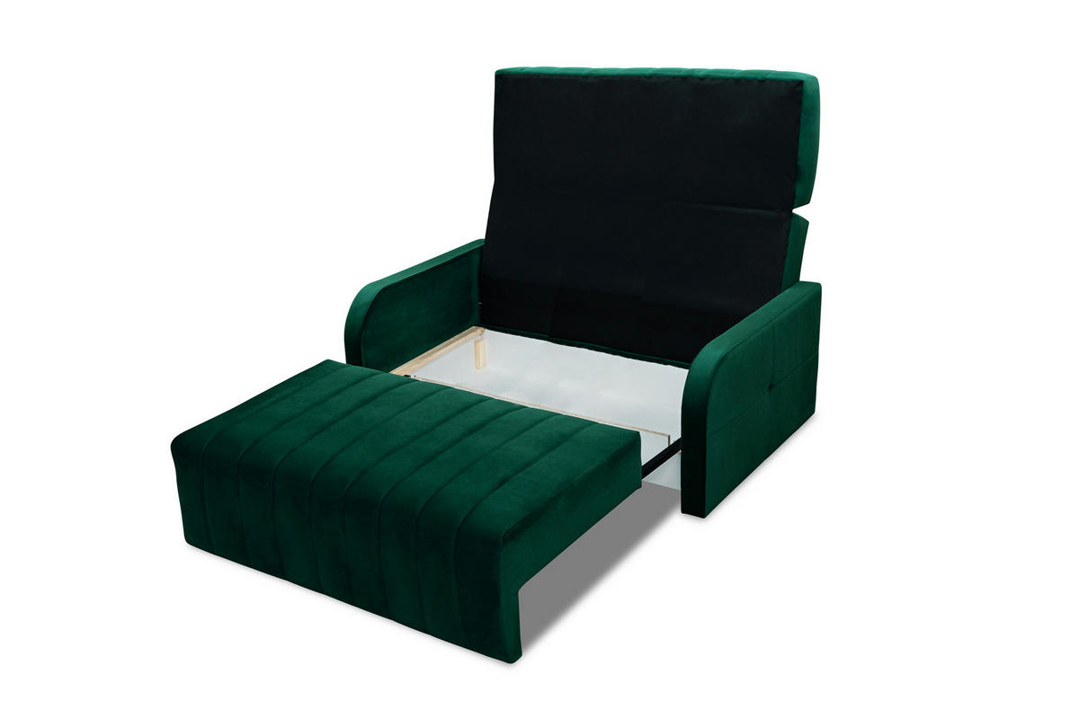 SCHLAFSOFA Montana 120 - Hellgrau - Hellgrau, Holz (141/90/104cm) - Möblo
