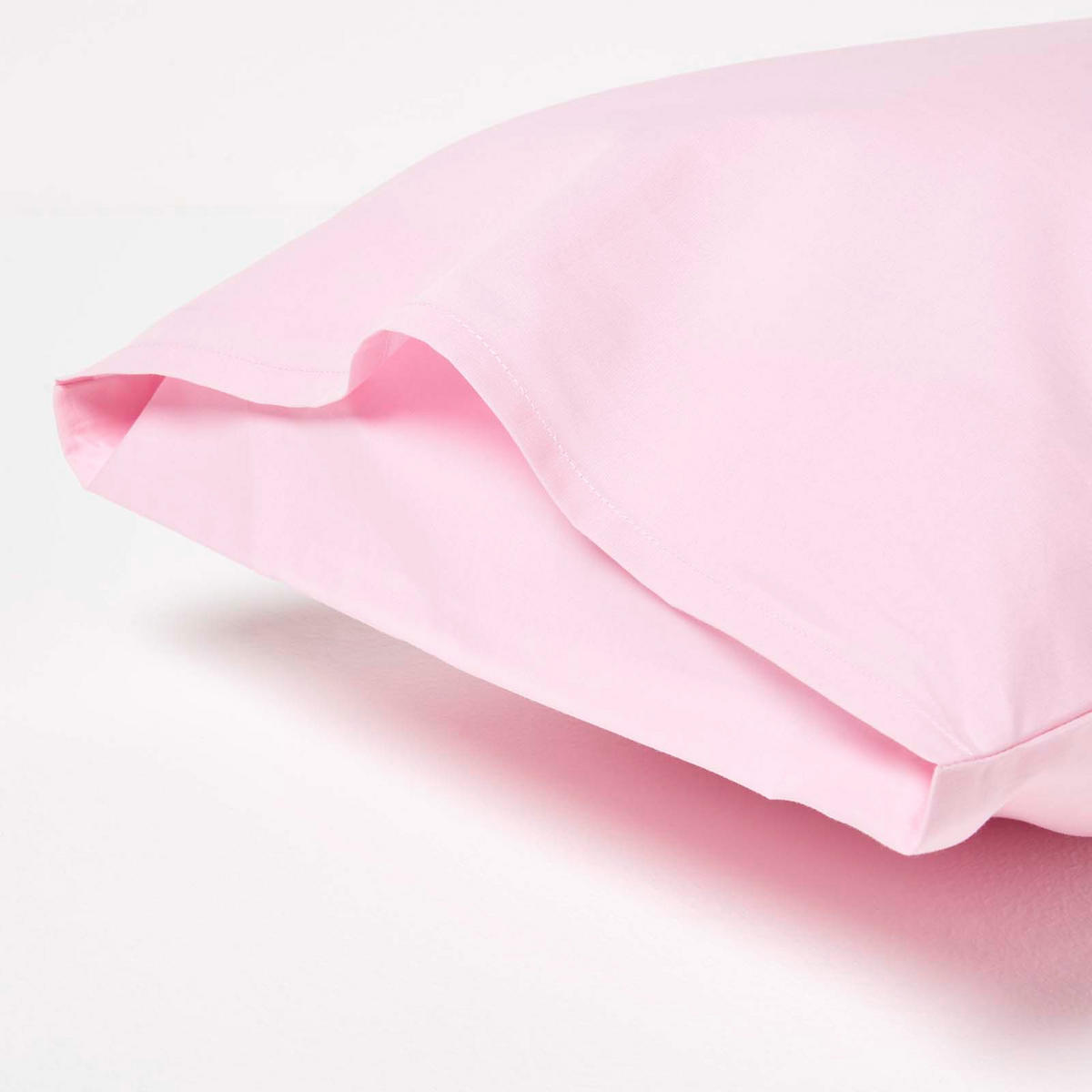 KINDER-KISSENBEZÜGE 2er-Set, Perkal - Rosa, Textil (40/60cm) - Homescapes