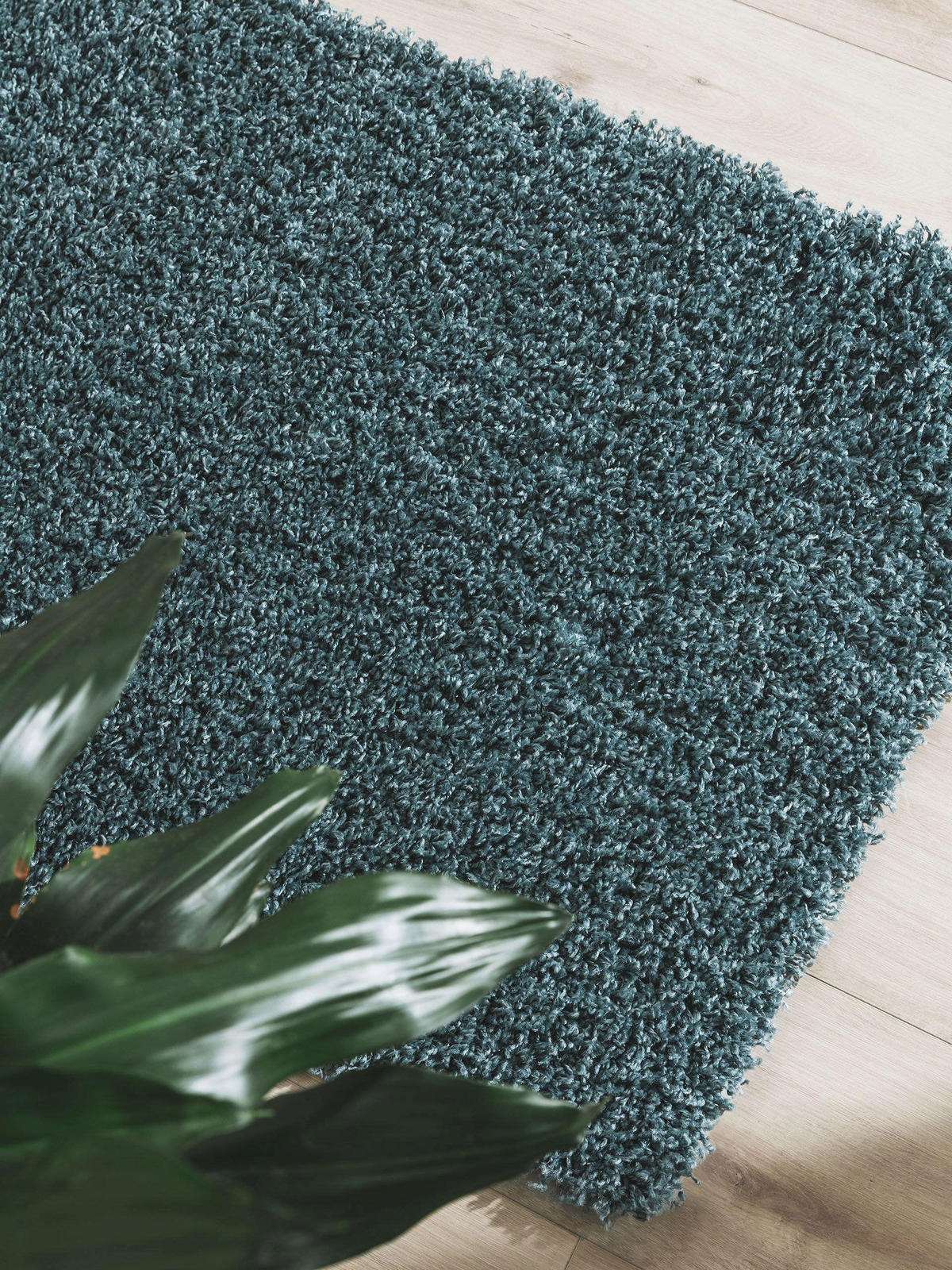 HOCHFLORTEPPICH Soho Blau 60x120 cm - Blau, Kunststoff (60/120cm) - benuta