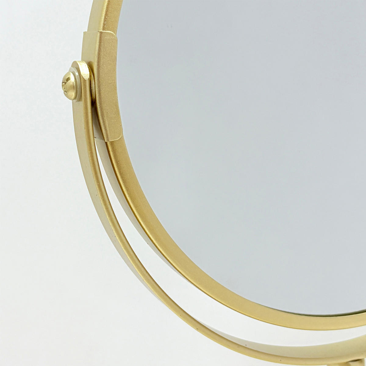 KOSMETIKSPIEGEL Oria 17/17/34 cm - Beige, Metall (17/34/17cm) - Douceur d´intérieur