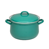 FLEISCHTOPF Nature Classic - Dunkelgrün, Metall (20cm) - Riess