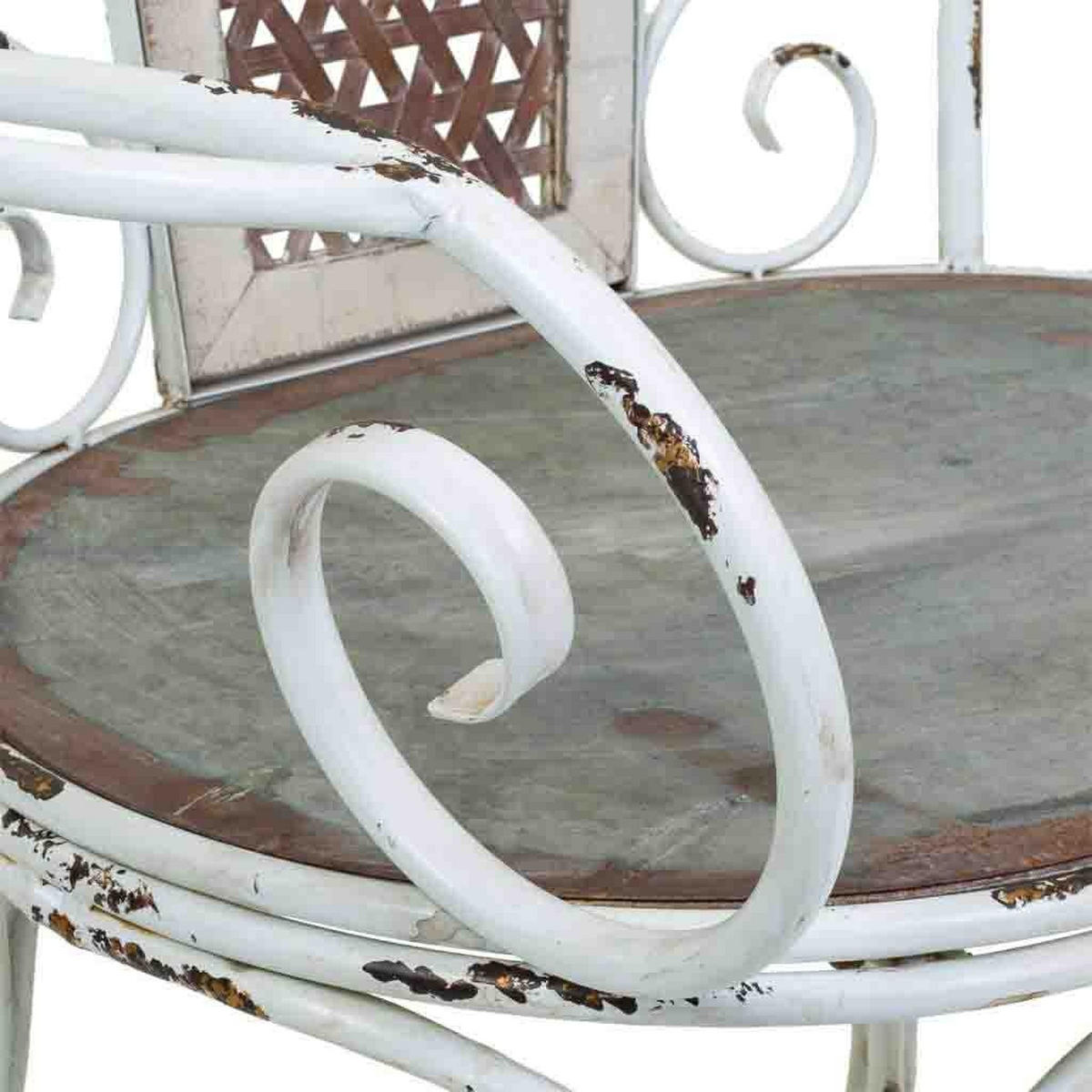 SESSEL aus Metall, 76x59x95cm - Grau, Metall (75.5/95/59cm) - Wanderlust