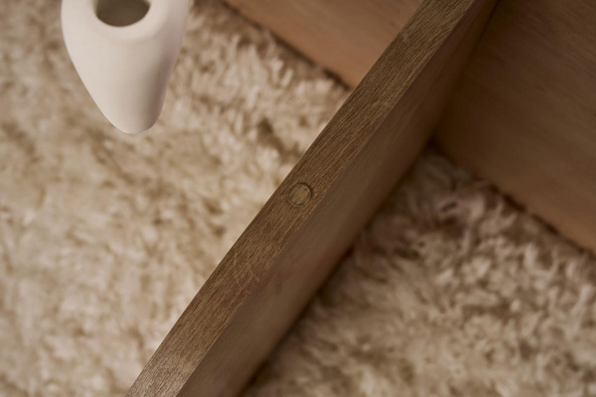 COUCHTISCH aeris hellbraun - Braun, Holz (75/75/35cm) - Habitat Garten