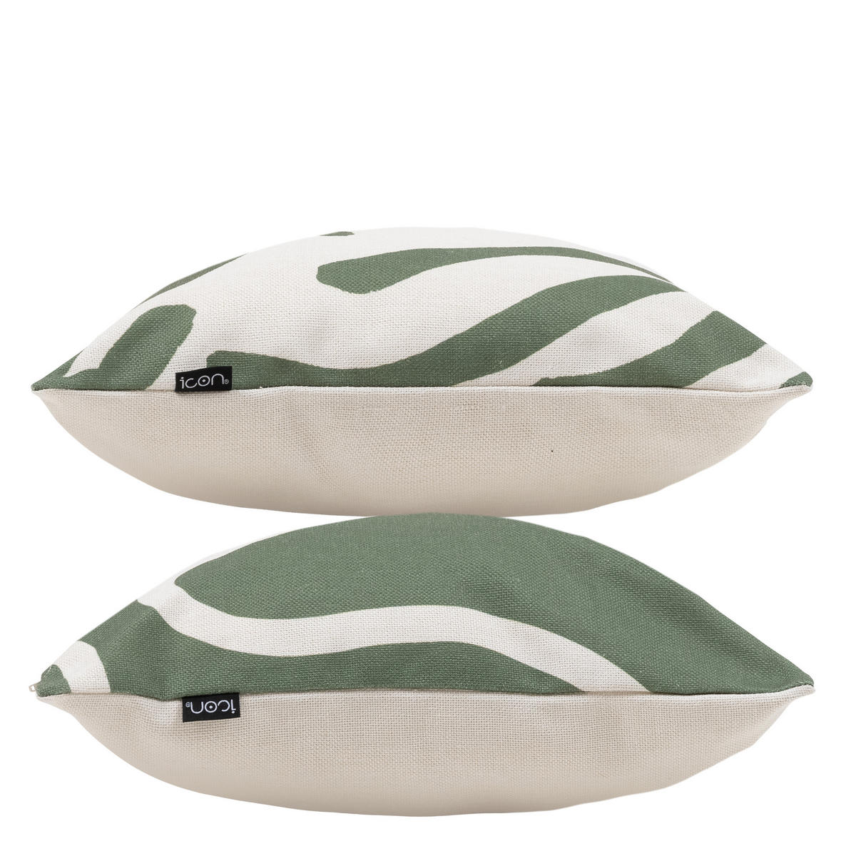 DEKOKISSEN 2er-Set - Grün, Kunststoff (43/43cm) - icon