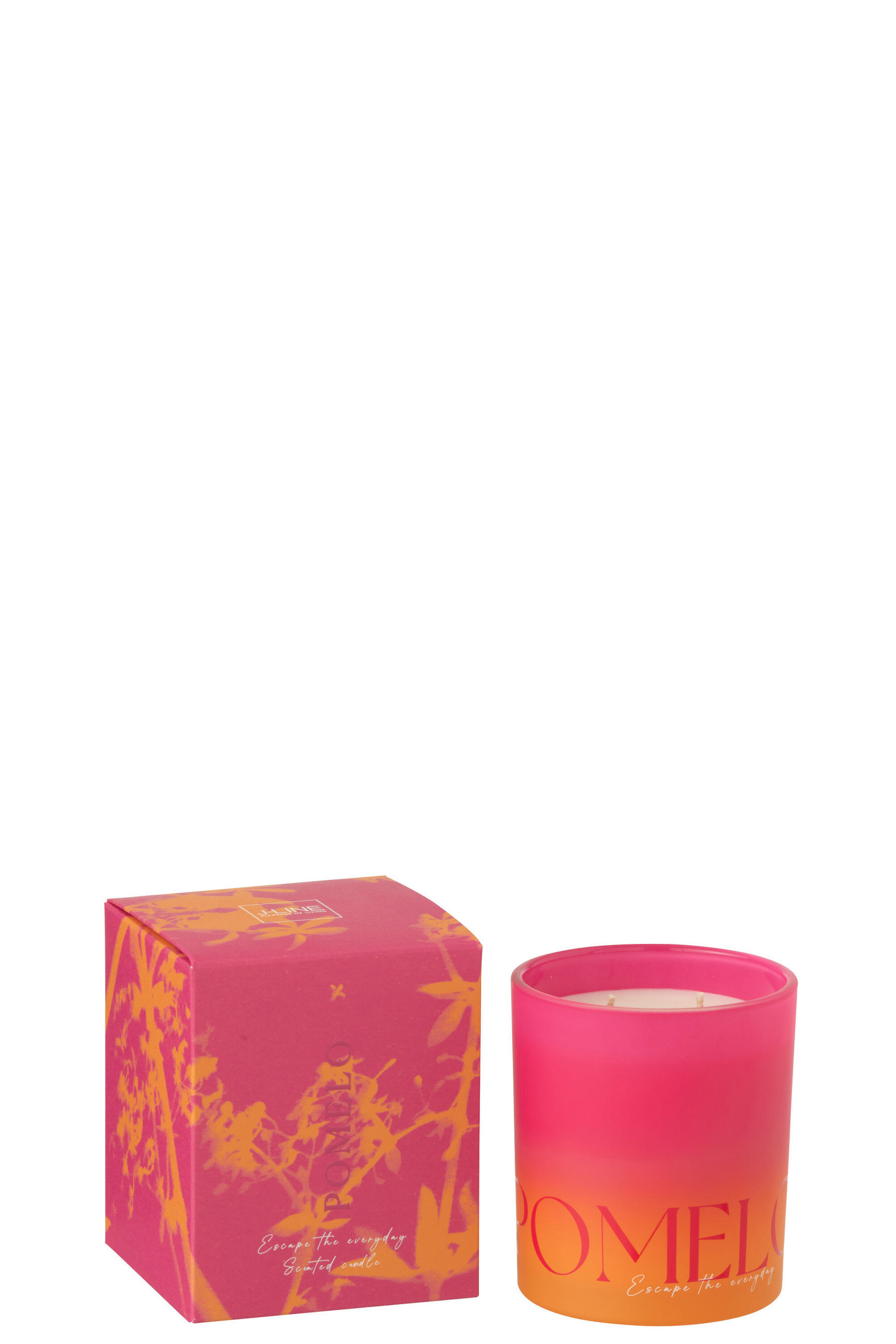 DUFTKERZE OASIS Orange - Orange, Paraffin (10.5/14cm) - J-Line