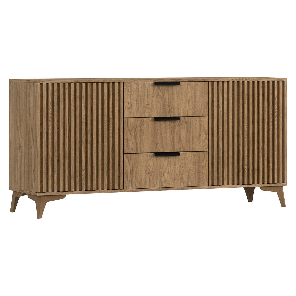 SIDEBOARD Esteban Holz - Braun, Holzwerkstoff (150/72/40cm) - Petits-meubles