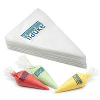 SPRITZBEUTEL 100 Stück 31x20 cm extra dick - Weiß, Kunststoff (20/1/31cm)