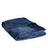 TAGESDECKE Quadron - Dunkelblau, Textil (200/220cm) - home&you