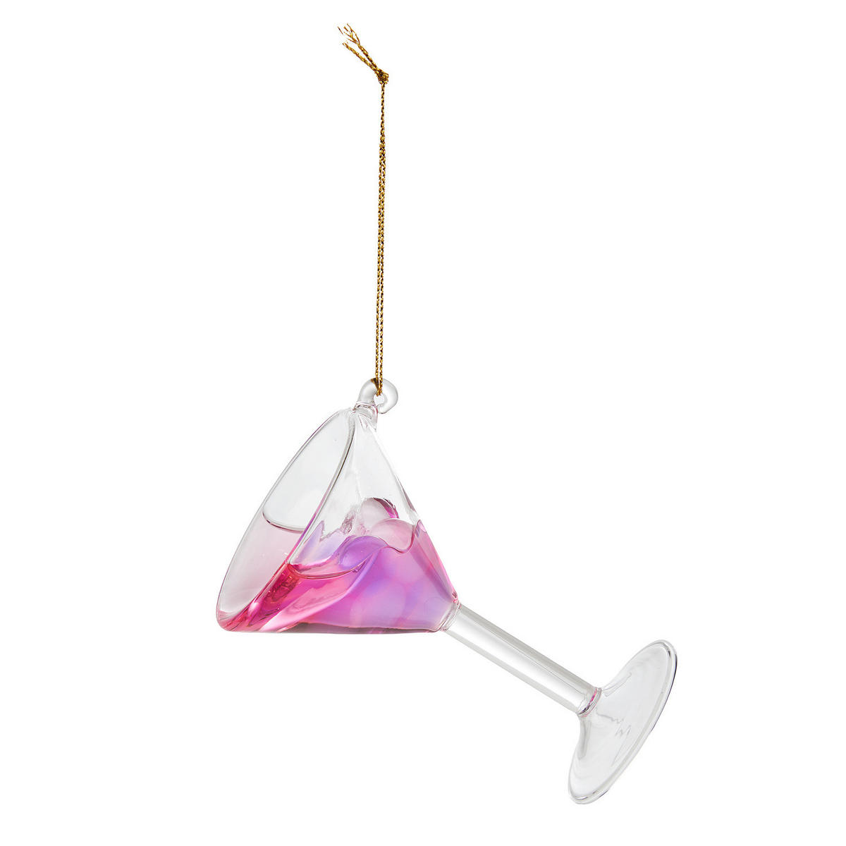 ANHÄNGER HANG ON Cosmopolitan - Pink, Glas (6/10/6cm) - Butlers
