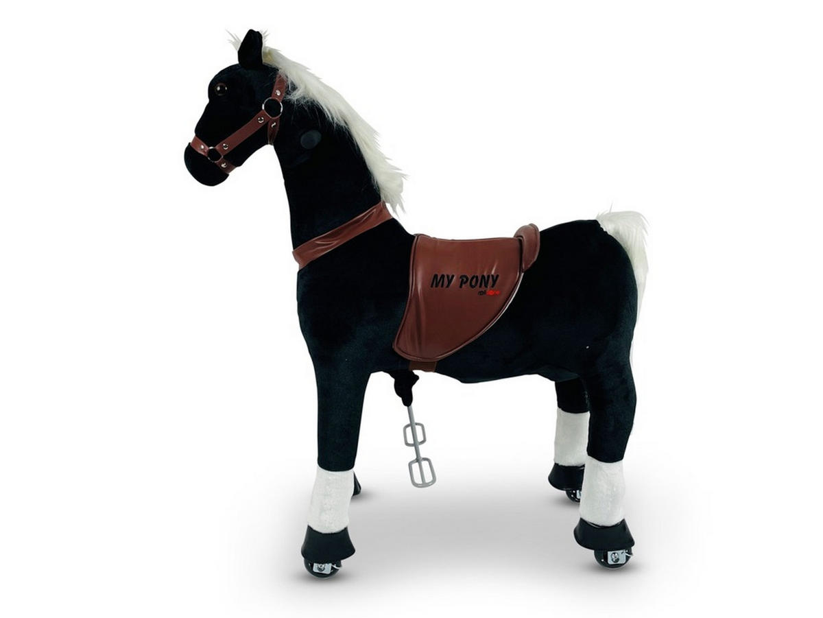 REITPFERD Cinty schwarz Größe S - Schwarz, Kunststoff (72/29/83cm) - TPFLiving