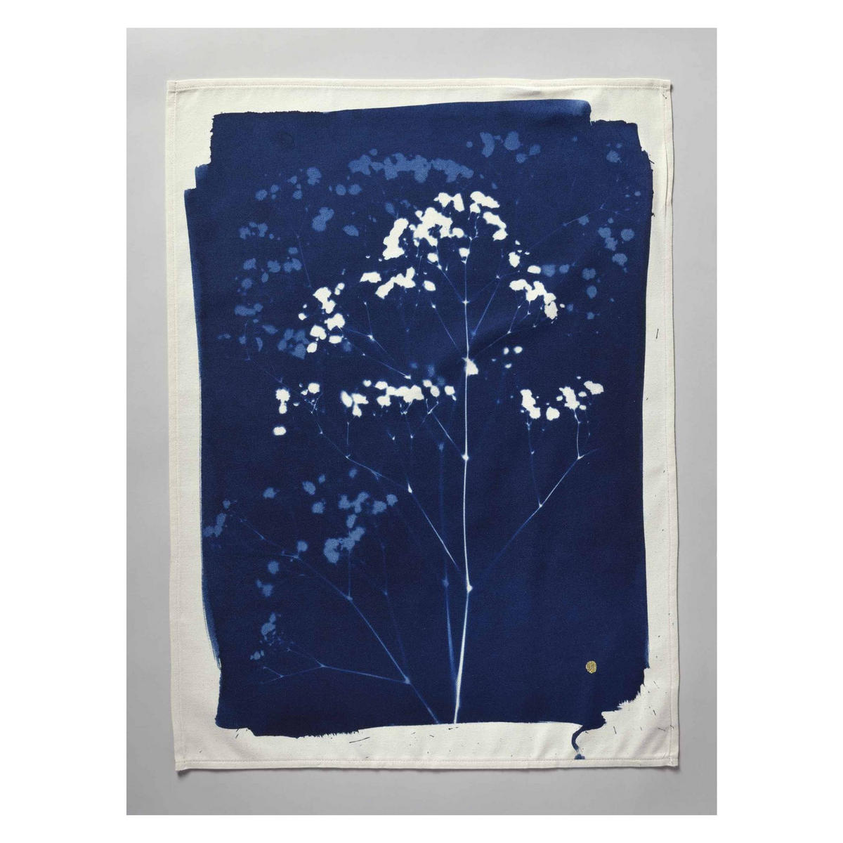 KÜCHENTUCH Gypso blau 50 x 70 cm - Blau, Textil (70/50cm)