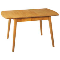 ESSTISCH 100-130/80/75 cm Hellbraun Rechteckig Toms - Hellbraun, Holzwerkstoff (80/80/75cm) - Beliani