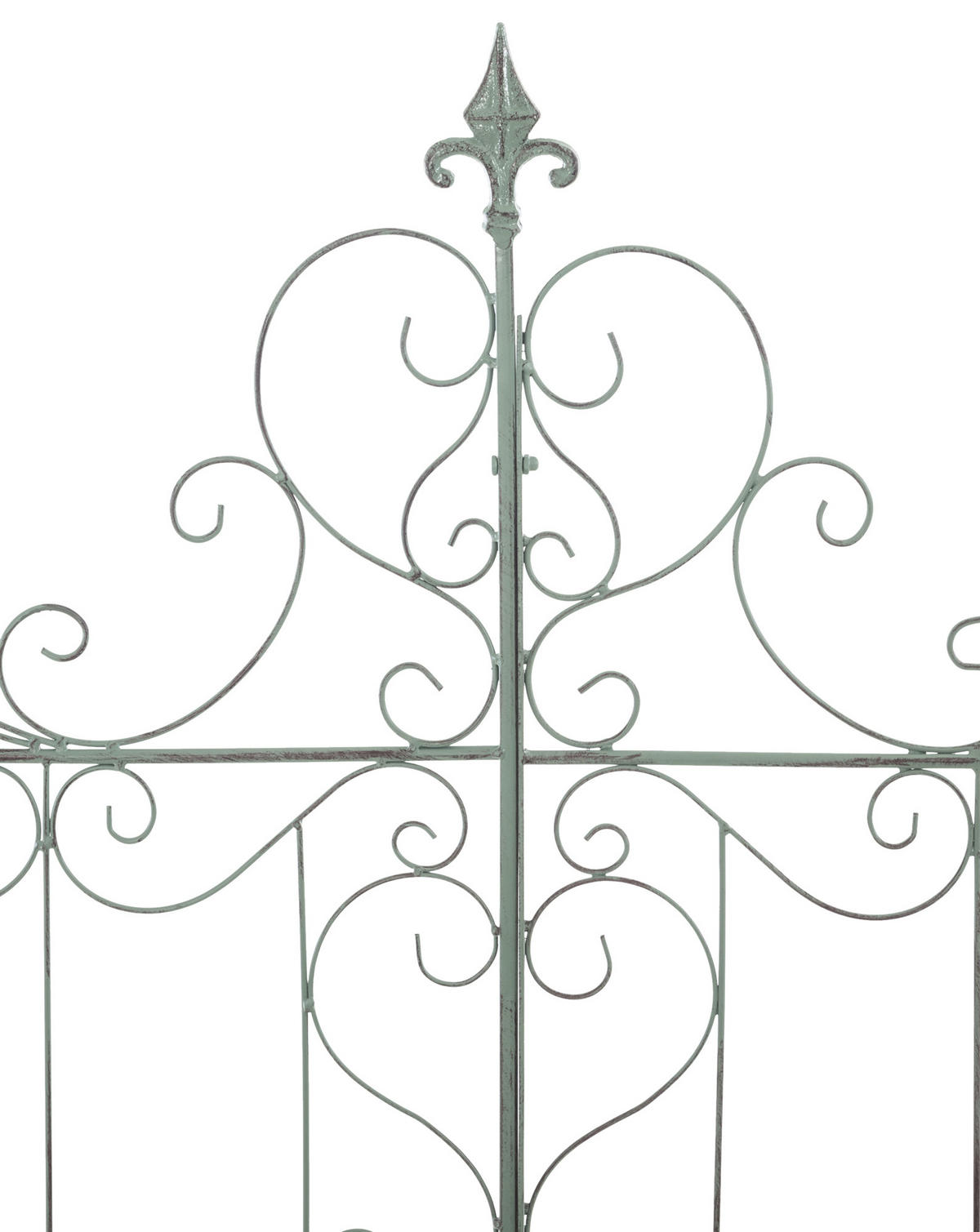 RANKGITTER Mandarin - 2er Set antik-grün - Grün, Metall (99/133/7cm) - TPFLiving