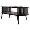 COUCHSITCH Roenni Oval - Multicolor/Schwarz, Holzwerkstoff/Metall (100/50/44cm) - MIRJAN24