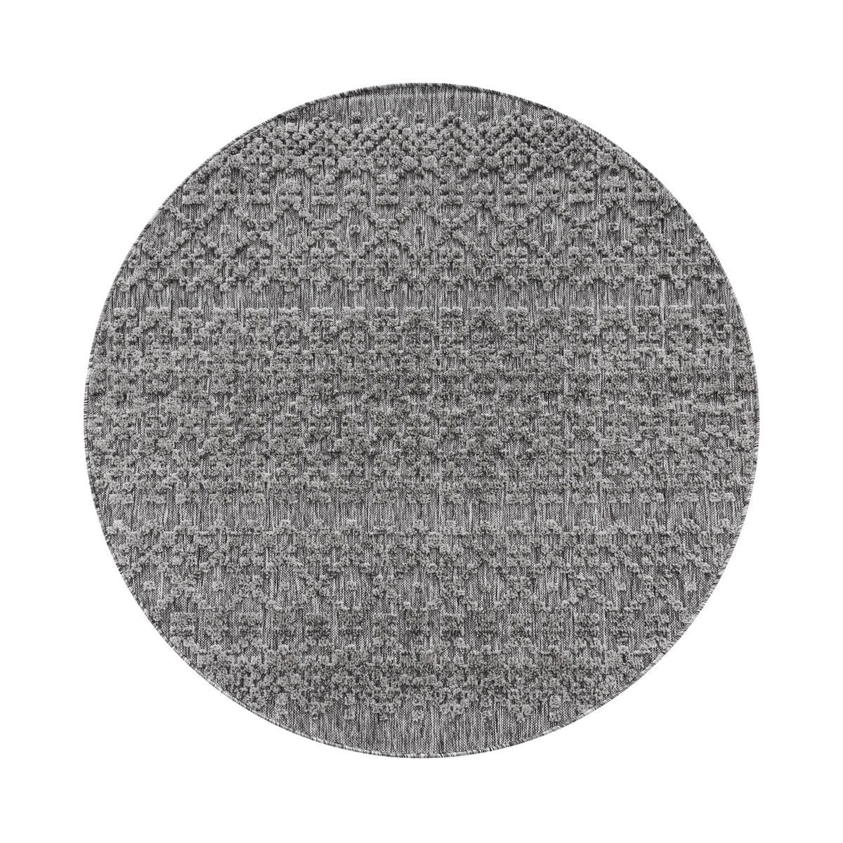 OUTDOORTEPPICH 200/200 cm Stilo 864 - Anthrazit, Textil (200/200cm) - Paco Home