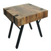 BEISTELLTISCH quadratisch Braun - Braun, Holz (50/50/50cm) - MCW