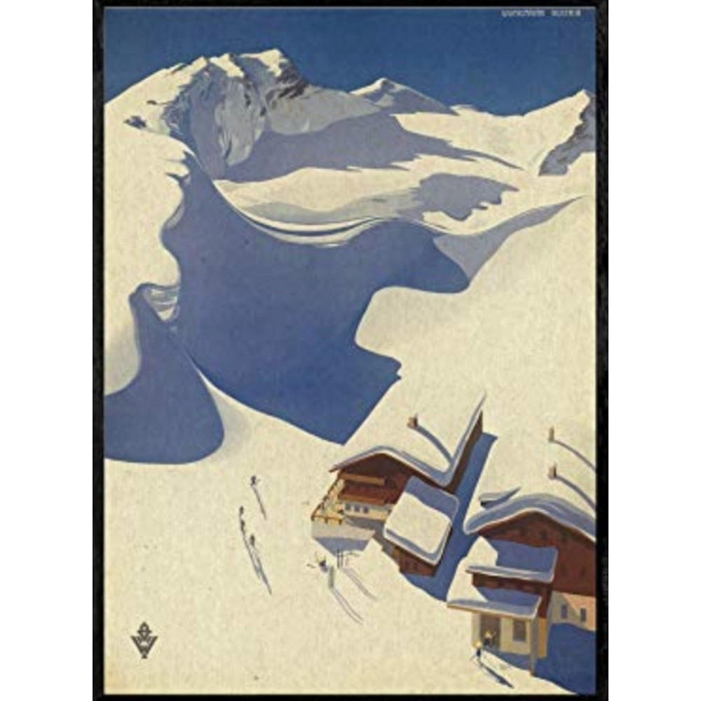 Nacnic Poster Schwarz 29.7x5x42 cm