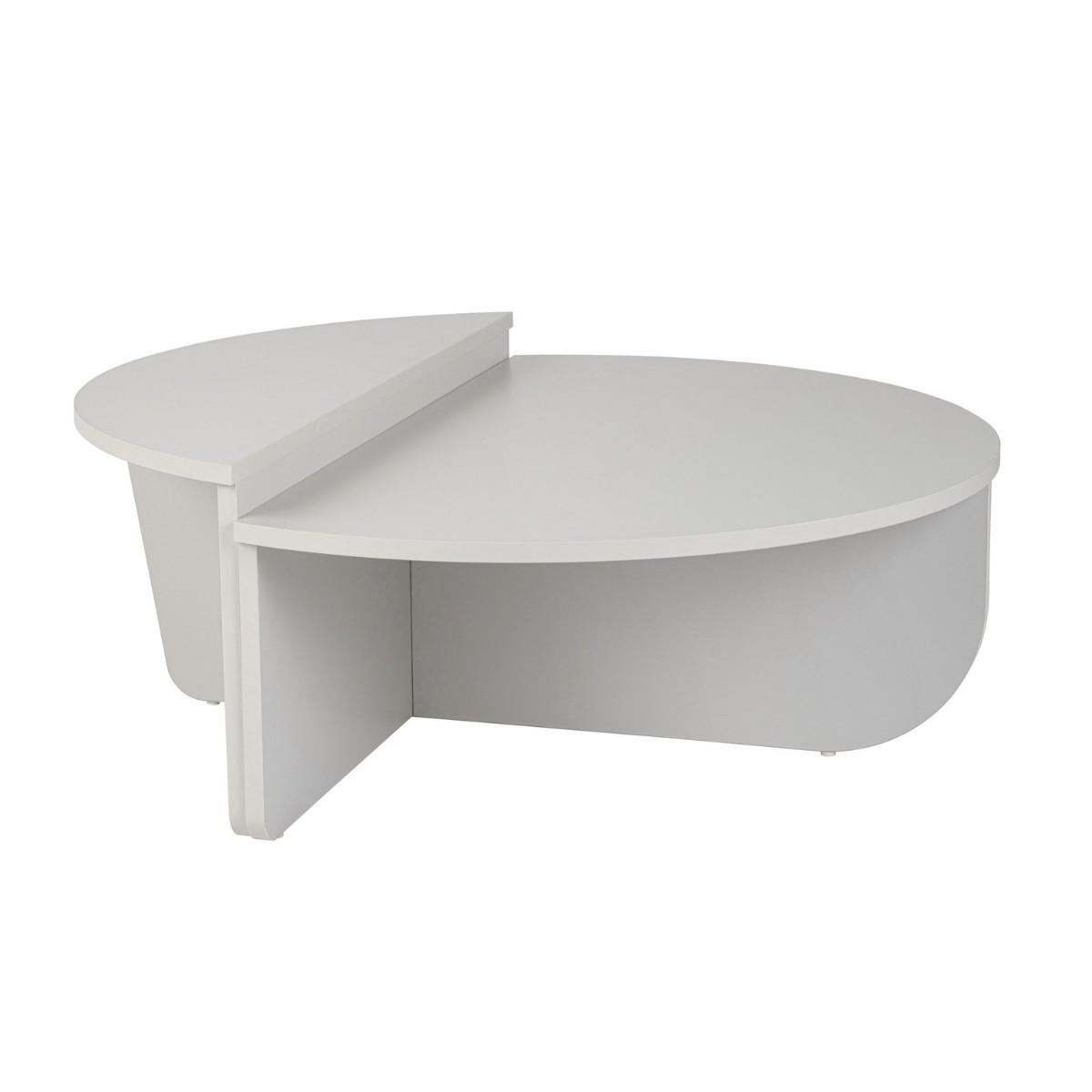 COUCHTISCH (2er-Set) orion 90/90/35 cm - Grau, Holzwerkstoff (90/90/35cm) - Calicosy