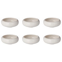 DIPSCHALEN 6er-Set Boogy 90 ml - Creme, Keramik (8/8/3.5cm) - Butlers