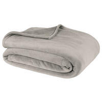 KUSCHELDECKE Flauschig 150x250, Wohndecke Cashmere-Touch, Sofadecke Grau - Grau, Textil (150/200cm) - Carpe Sonno
