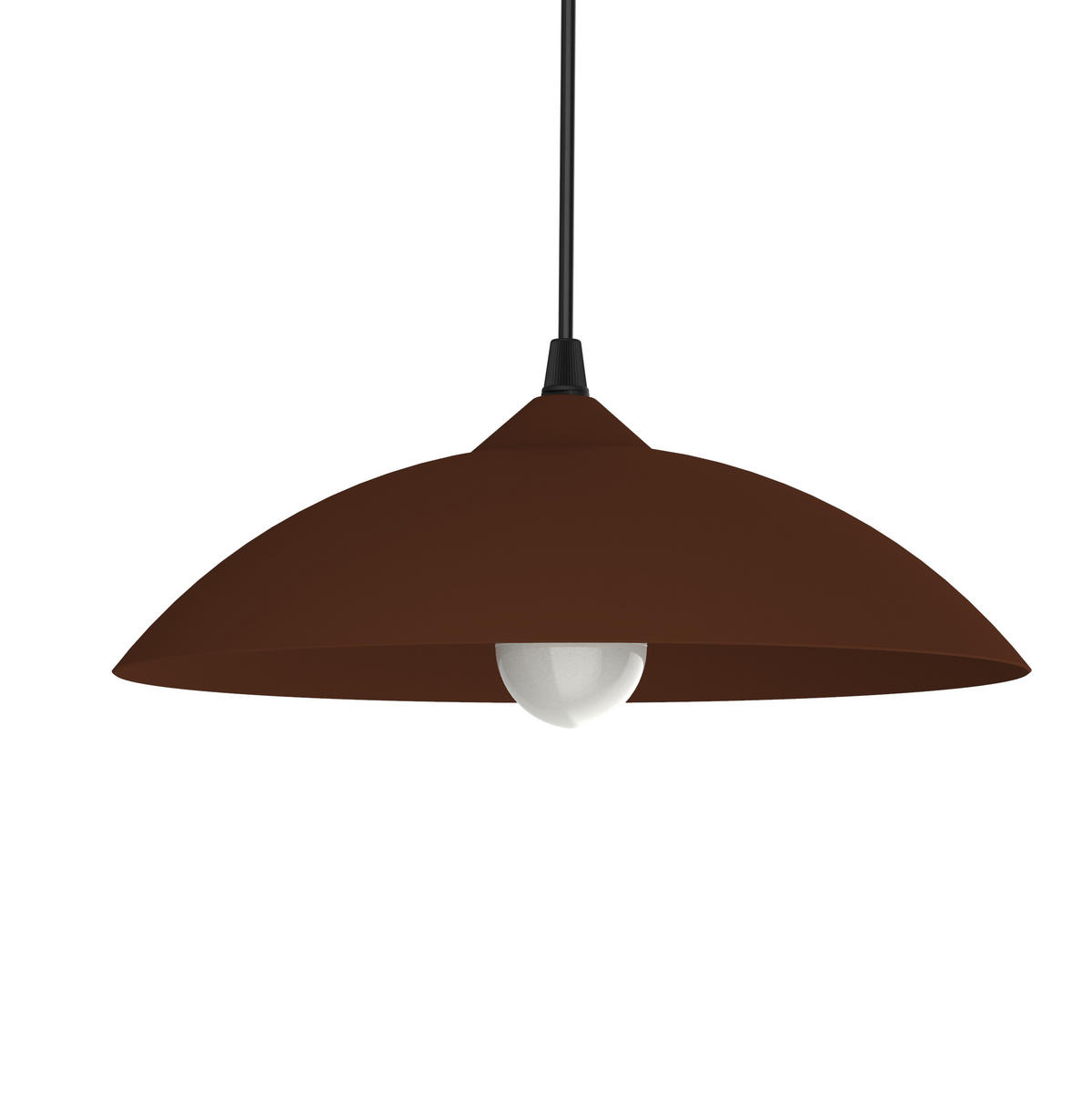 HÄNGELEUCHTE Flash - Dunkelbraun, Metall (30/30/9cm) - Lumicom