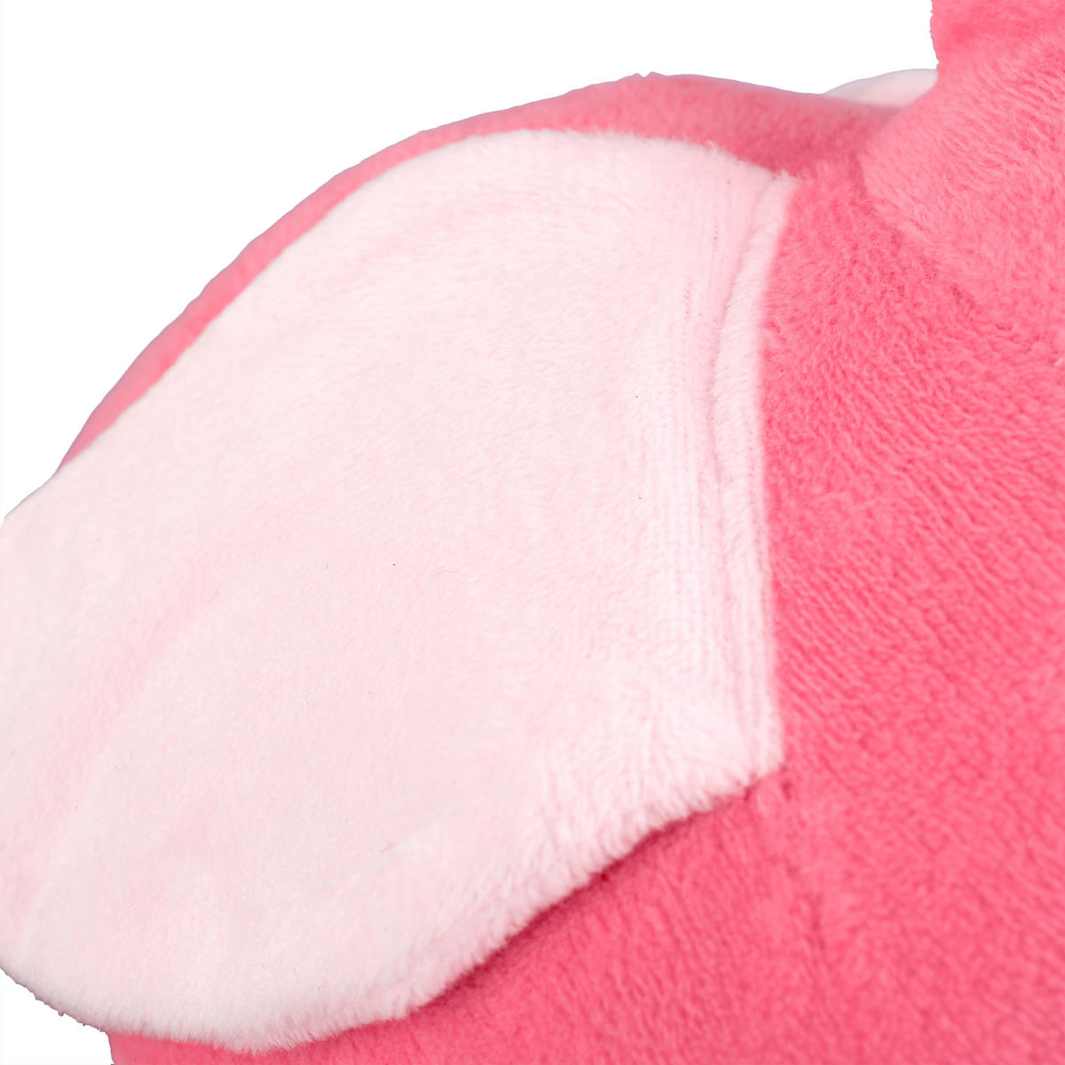 DÖRRSTOPP Rosa Flamingo Polyester - Rosa, Textil/Naturmaterial (14/21cm) - Relaxdays