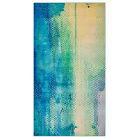KURZFLOR-TEPPICH Susuz 150/80 cm - Blau, Kunststoff (80/150cm) - Beliani