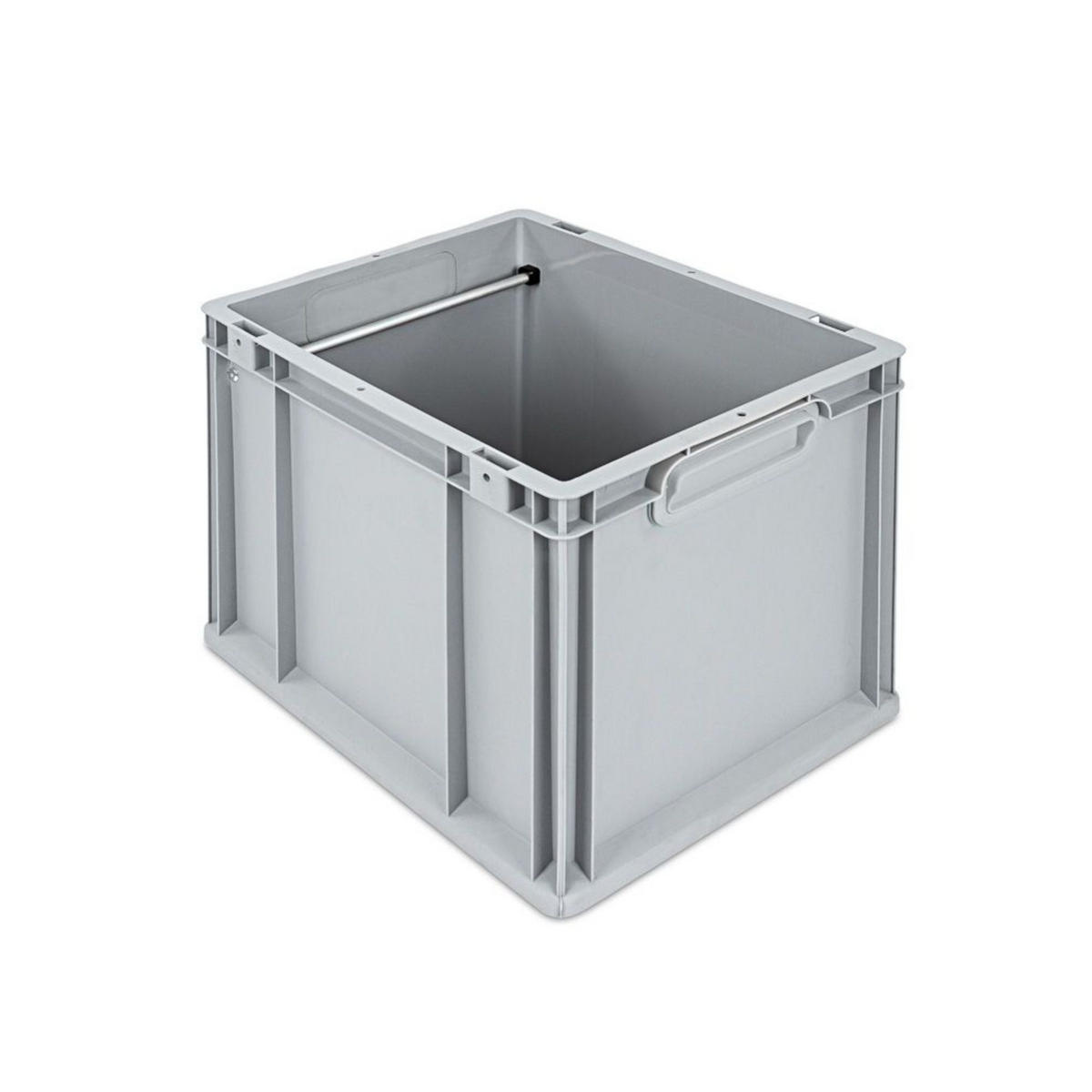 HÄNGEREGISTERBOX NextGen, HxBxT 32x30x40cm, 30 Liter, Griffe grau geschlossen, Grau - Grau, Kunststoff (30/32/40cm) - PROREGAL